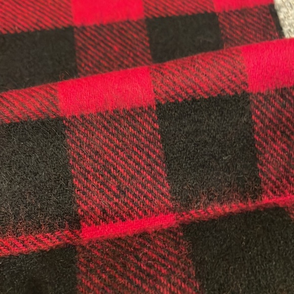 Pair of J Crew Abraham Moon British Wool Classic Plaid Scarves - Picture 5 of 5